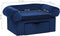 vidaXL - Hondenbank - met - lade - 75x50x38 - cm - pluche - blauw