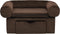 vidaXL - Hondenbank - met - lade - 75x50x38 - cm - pluche - bruin