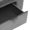 vidaXL - Hondenbank - met - lade - 75x50x38 - cm - pluche - grijs