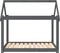 vidaXL - Hondenbed - 101x70x90 - cm - massief - grenenhout - grijs