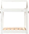 vidaXL - Hondenbed - 61x50x70 - cm - massief - grenenhout - wit