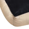 vidaXL - Hondenbed - bruin - en - beige - XXL