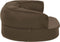 vidaXL - Hondenbed - ergonomisch - linnen-look - 60x42 - cm - bruin
