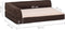 vidaXL - Hondenbed - ergonomisch - linnen-look - 60x42 - cm - fleece - bruin