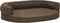 vidaXL - Hondenbed - ergonomisch - linnen-look - 75x53 - cm - bruin