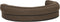 vidaXL - Hondenbed - ergonomisch - linnen-look - 75x53 - cm - bruin