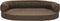 vidaXL - Hondenbed - ergonomisch - linnen-look - 75x53 - cm - bruin