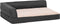 vidaXL - Hondenbed - ergonomisch - linnen-look - 75x53 - cm - fleece - bruin