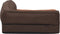 vidaXL - Hondenbed - ergonomisch - linnen-look - 75x53 - cm - fleece - bruin