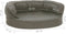 vidaXL - Hondenbed - ergonomisch - linnen-look - 75x53 - cm - zwart