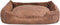 vidaXL - Hondenbed - kussen - PU-kunstleer - maat - M - beige
