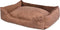 vidaXL - Hondenbed - kussen - PU-kunstleer - maat - S - beige