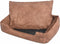 vidaXL - Hondenbed - kussen - PU-kunstleer - maat - S - beige