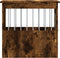 vidaXL - Hondenbench - 45x62x59 - cm - bewerkt - hout - gerookt - eikenkleurig