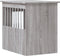 vidaXL - Hondenbench - 45x62x59 - cm - bewerkt - hout - grijs - sonoma