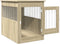 vidaXL - Hondenbench - 55 - x - 80 - x - 68 - cm - bewerkt - hout - sonoma - eikenkleurig