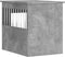 vidaXL - Hondenbench - 55x75x65 - cm - bewerkt - hout - betongrijs