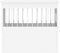 vidaXL - Hondenbench - 55x75x65 - cm - bewerkt - hout - wit