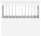 vidaXL - Hondenbench - 55x75x65 - cm - bewerkt - hout - wit