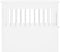 vidaXL - Hondenbench - 55x80x68 - cm - bewerkt - hout - wit