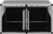 vidaXL - Hondenbench - met - dubbele - deur - 89x69x50 - cm