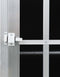 vidaXL - Hondenbench - met - dubbele - deur - 89x69x50 - cm