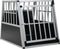 vidaXL - Hondenbench - met - dubbele - deur - 94x88x69 - cm