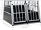 vidaXL - Hondenbench - met - dubbele - deur - 94x88x69 - cm