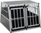 vidaXL - Hondenbench - met - dubbele - deur - 94x88x69 - cm