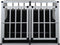 vidaXL - Hondenbench - met - dubbele - deur - 94x88x69 - cm