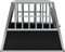 vidaXL - Hondenbench - met - enkele - deur - 65x91x69,5 - cm