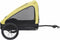 vidaXL - Hondenfietstrailer - geel - en - zwart