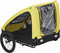 vidaXL - Hondenfietstrailer - geel - en - zwart