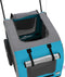vidaXL - Hondenfietstrailer - oxford - stof - en - ijzer - blauw - en - grijs