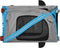 vidaXL - Hondenfietstrailer - oxford - stof - en - ijzer - blauw - en - grijs
