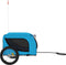 vidaXL - Hondenfietstrailer - oxford - stof - en - ijzer - blauw - en - zwart