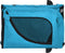 vidaXL - Hondenfietstrailer - oxford - stof - en - ijzer - blauw - en - zwart