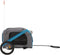 vidaXL - Hondenfietstrailer - oxford - stof - en - ijzer - blauw - en - grijs