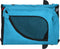 vidaXL - Hondenfietstrailer - oxford - stof - en - ijzer - blauw - en - zwart