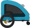vidaXL - Hondenfietstrailer - oxford - stof - en - ijzer - blauw