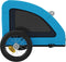 vidaXL - Hondenfietstrailer - oxford - stof - en - ijzer - blauw