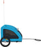 vidaXL - Hondenfietstrailer - oxford - stof - en - ijzer - blauw