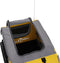 vidaXL - Hondenfietstrailer - oxford - stof - en - ijzer - geel - en - grijs