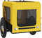 vidaXL - Hondenfietstrailer - oxford - stof - en - ijzer - geel - en - zwart
