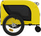 vidaXL - Hondenfietstrailer - oxford - stof - en - ijzer - geel - en - zwart