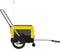 vidaXL - Hondenfietstrailer - oxford - stof - en - ijzer - geel - en - zwart