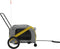 vidaXL - Hondenfietstrailer - oxford - stof - en - ijzer - geel - en - grijs