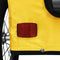 vidaXL - Hondenfietstrailer - oxford - stof - en - ijzer - geel