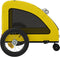 vidaXL - Hondenfietstrailer - oxford - stof - en - ijzer - geel