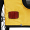 vidaXL - Hondenfietstrailer - oxford - stof - en - ijzer - geel